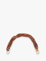 Shortie Strap - Tortoise Resin