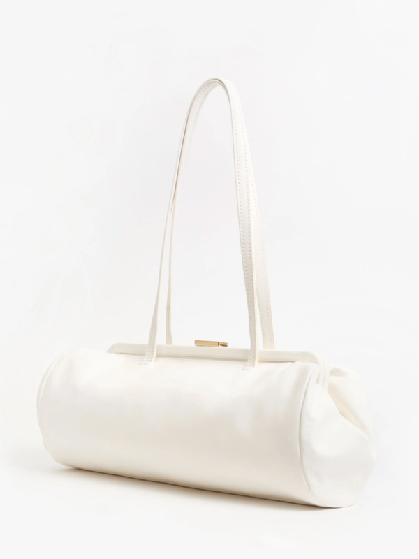 Clare V. - Yvette - White Leather - Verdalina