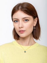 London Blue Quartz Drop Earrings