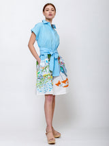 Mii Collections - Elios Embroidered Dress - Multicolor - Verdalina