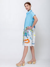 Mii Collections - Elios Embroidered Dress - Multicolor - Verdalina