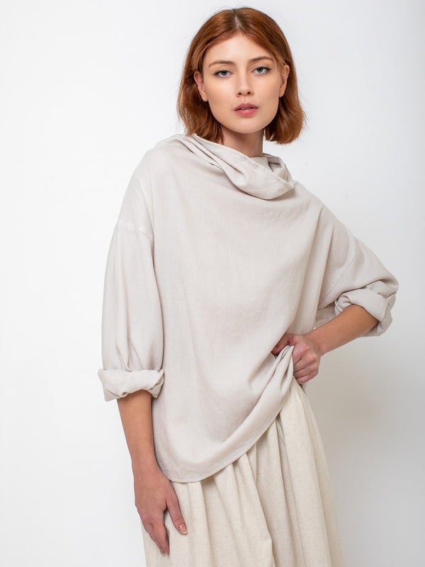 Elsa Esturgie - Orme Top -Chalk - Verdalina