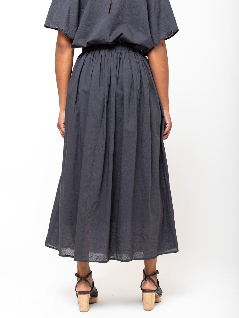 Elsa Esturgie - Narcisse Skirt - Carbon - Verdalina