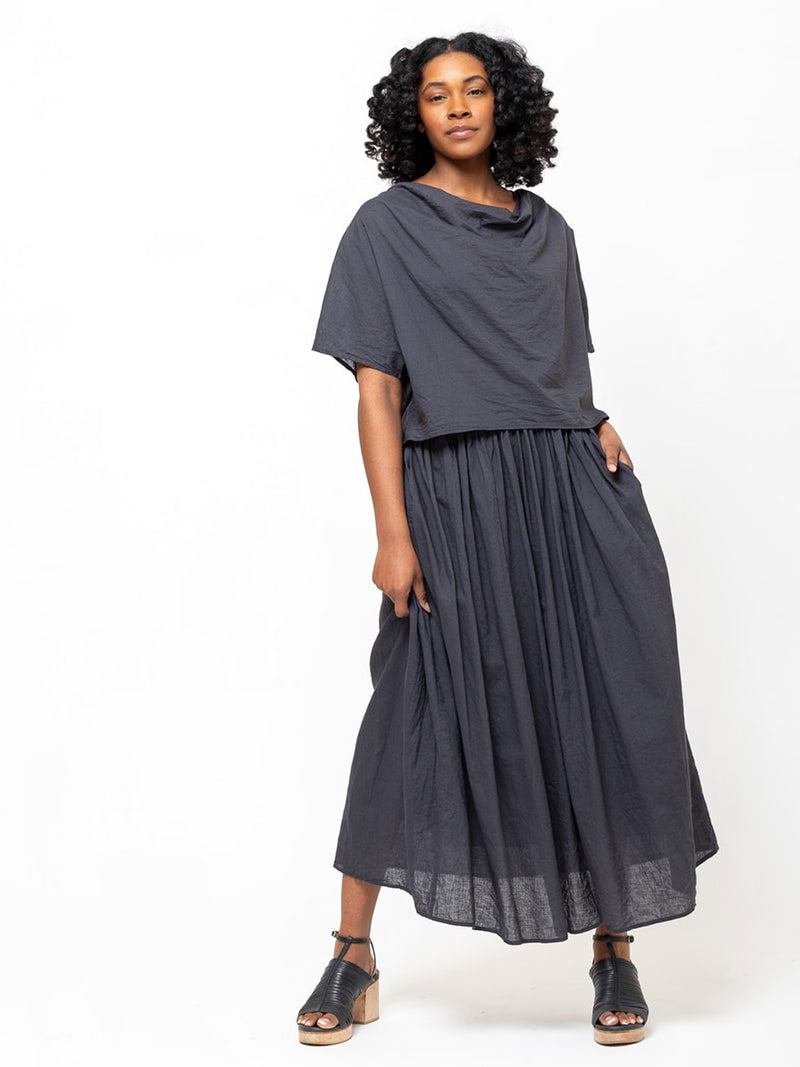 Elsa Esturgie - Narcisse Skirt - Carbon - Verdalina