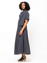 Elsa Esturgie - Narcisse Skirt - Carbon - Verdalina