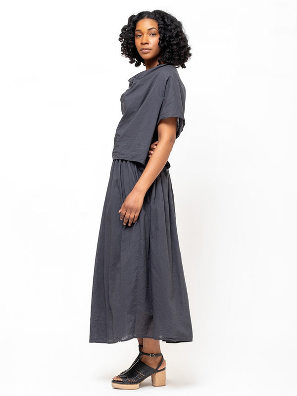 Elsa Esturgie - Narcisse Skirt - Carbon - Verdalina