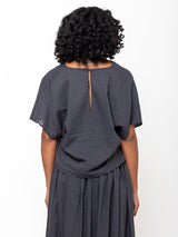 Elsa Esturgie - Nova Top - Carbon - Verdalina