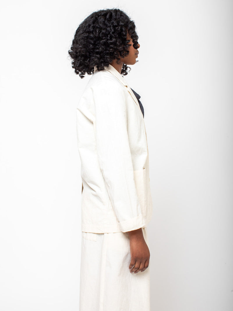 Elsa Esturgie - Nuit Jacket - Ecru - Verdalina