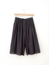 Elsa Esturgie - Poudre Bermuda Pants - Carbon - Verdalina