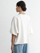 Fond Sweatshirt - Dirty White