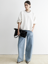 Fond Sweatshirt - Dirty White