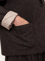 Men's Style Jacket - Chiné Brown