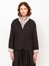 Men's Style Jacket - Chiné Brown