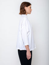 Gallego Desportes - Adrienne Shirt - Cotton Poplin - Verdalina