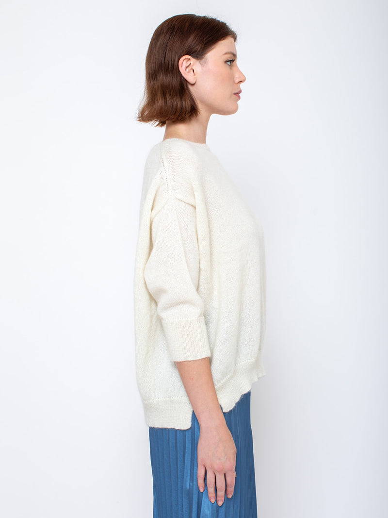 Gallego Desportes - Mohair Bubble Sweater - Verdalina