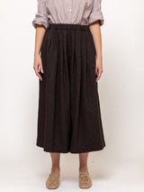 Gallego Desportes - Elastic Waist Bloomer Pants - Chiné Brown - Verdalina