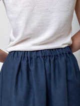 Princesse Skirt - Heavy Linen - Blue