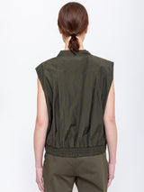 Hache - Over Vest - Khaki - Verdalina