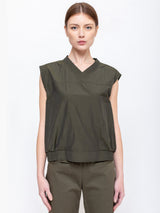 Hache - Over Vest - Khaki - Verdalina