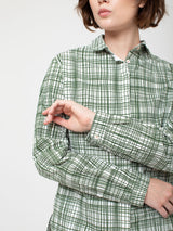 Hannoh Wessel - Christina Shirt - Olive Plaid - Verdalina