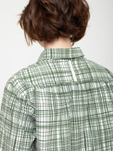 Hannoh Wessel - Christina Shirt - Olive Plaid - Verdalina