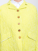 Jacket Juliana - Lime Check