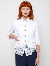 Hannoh Wessel - Jasmin Jacket - White - Verdalina