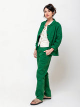 Hannoh Wessel - Jerry Gabardine Jacket - Grass - Verdalina