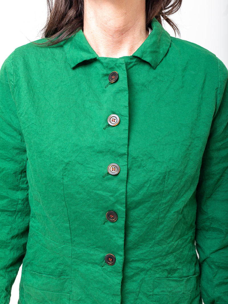 Hannoh Wessel - Jerry Gabardine Jacket - Grass - Verdalina