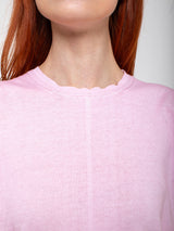 Hannoh Wessel - Therese Knit Short Sleeve Sweater - Verdalina