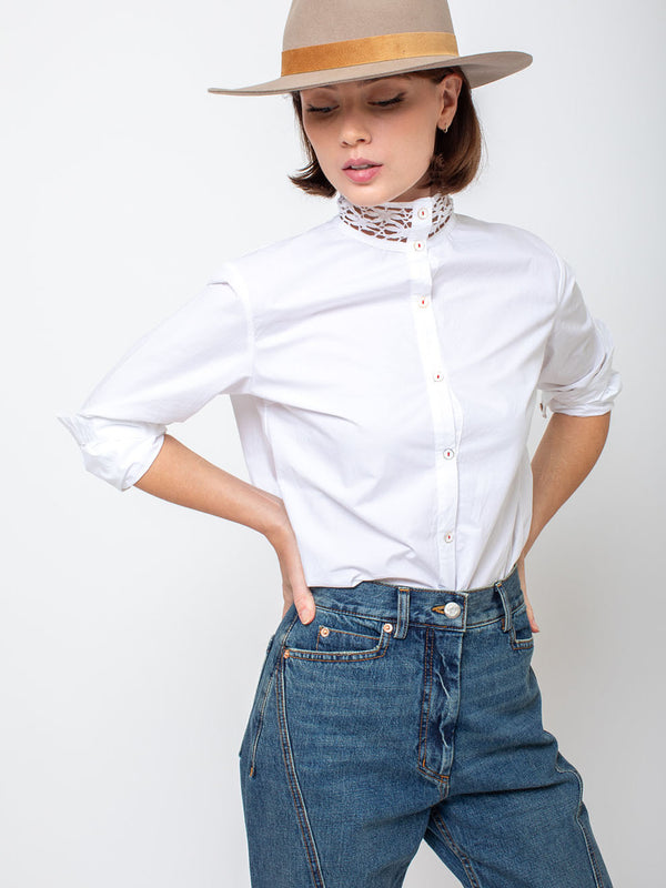 Hannoh Wessel - Cleo Shirt - White - Verdalina