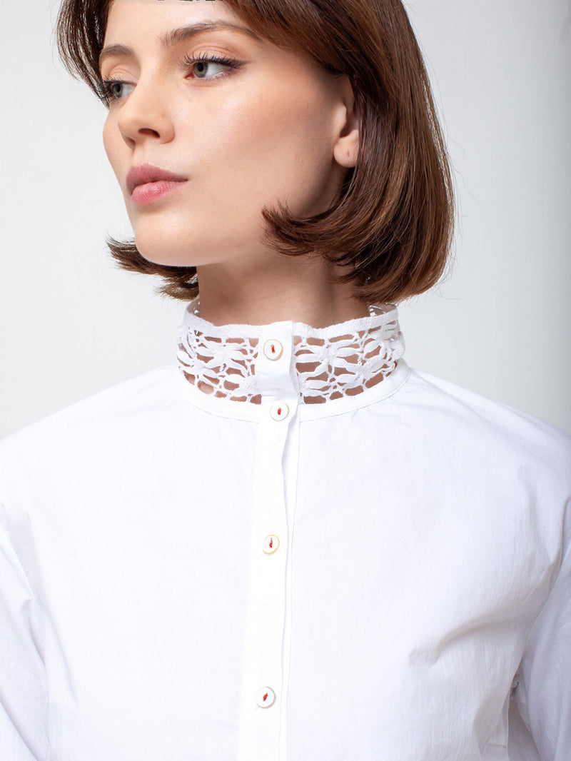 Hannoh Wessel - Cleo Shirt - White - Verdalina
