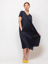 Hannoh Wessel - Dress Drew - Navy - Verdalina