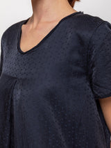 Hannoh Wessel - Dress Drew - Navy - Verdalina