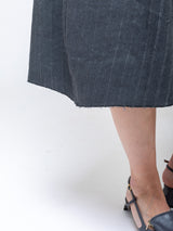 Hannoh Wessel - Jorja Skirt - Zinc Pin Stripe - Verdalina