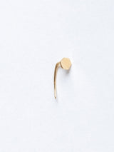 Gabriela Artigas - Hexagon Tusk Earrings - 14k - Verdalina