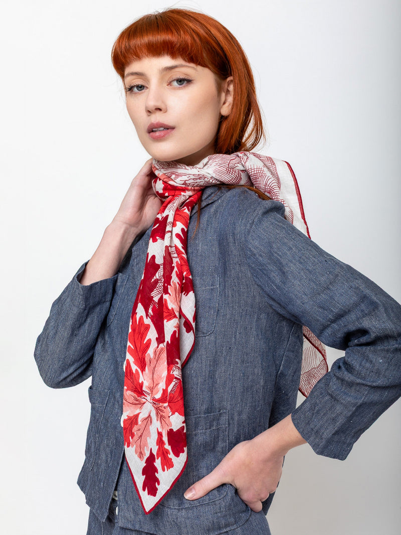 Inoui Editions - Square 100 - Amboise - Red - Verdalina