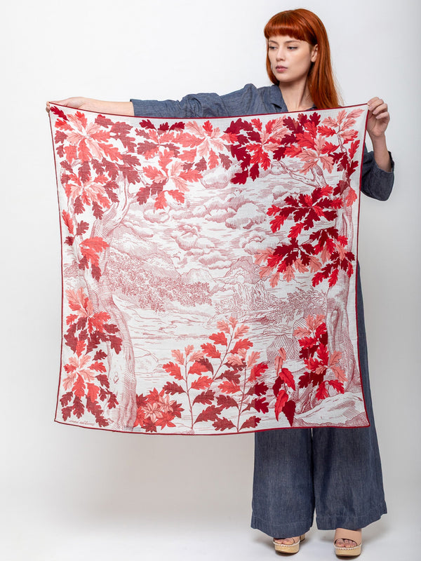 Inoui Editions - Square 100 - Amboise - Red - Verdalina