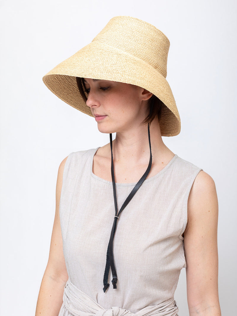 Janessa Leone | Suni Bucket Hat - Natural | Verdalina