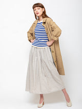 Kate Sheridan - Waxed Cotton Louis Coat - Beige - Verdalina