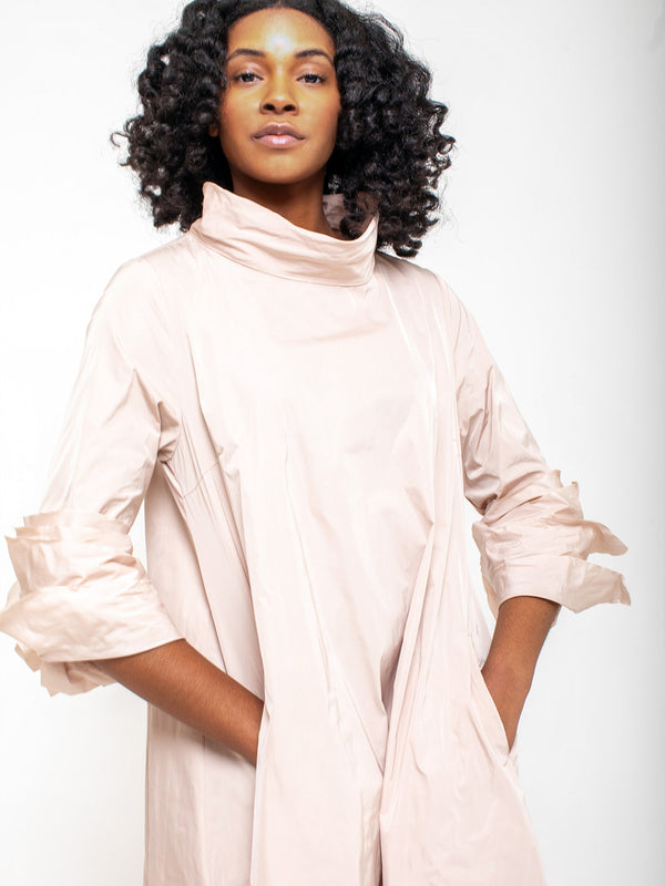 Katharina Hovman - Fashion Taffeta Dress - Perla - Verdalina