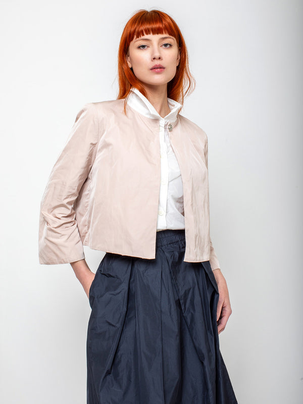 Katharina Hovman - Mini Taffeta Jacket - Perla - Verdalina