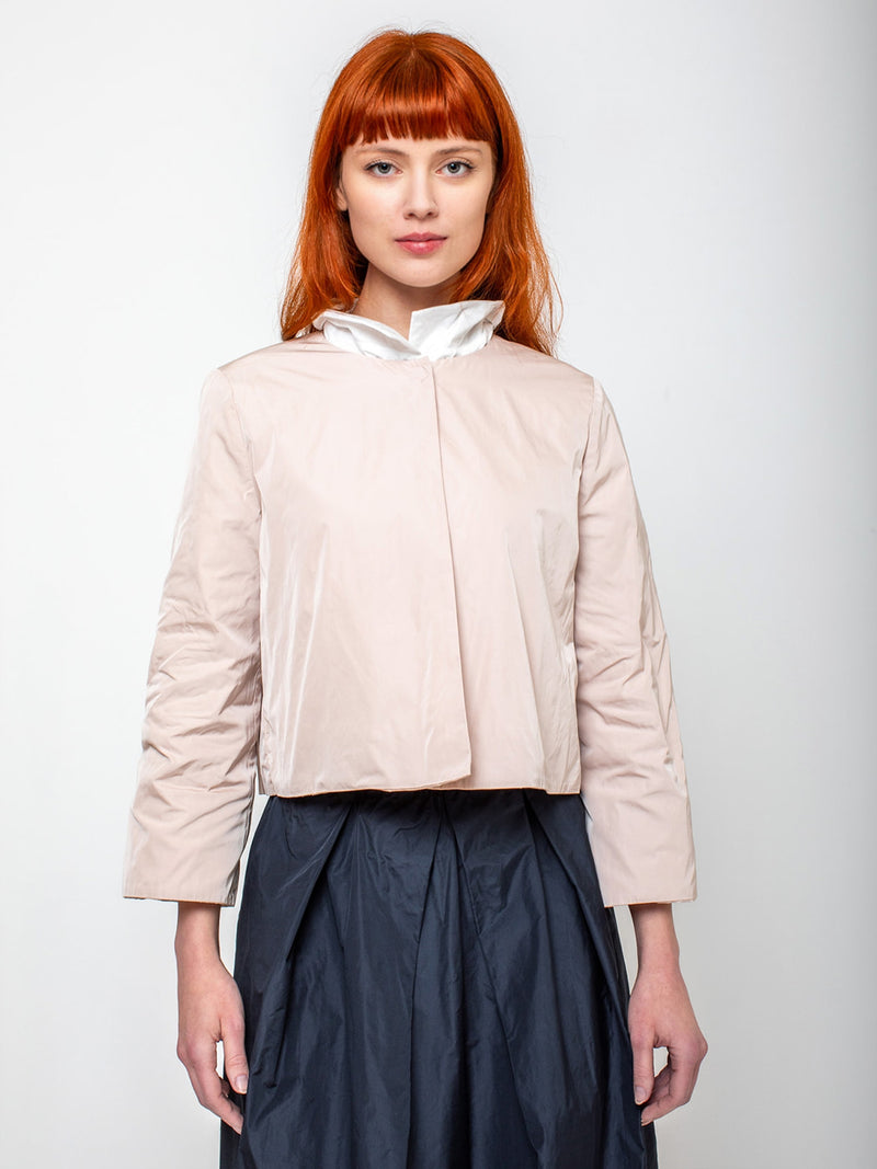 Katharina Hovman - Mini Taffeta Jacket - Perla - Verdalina