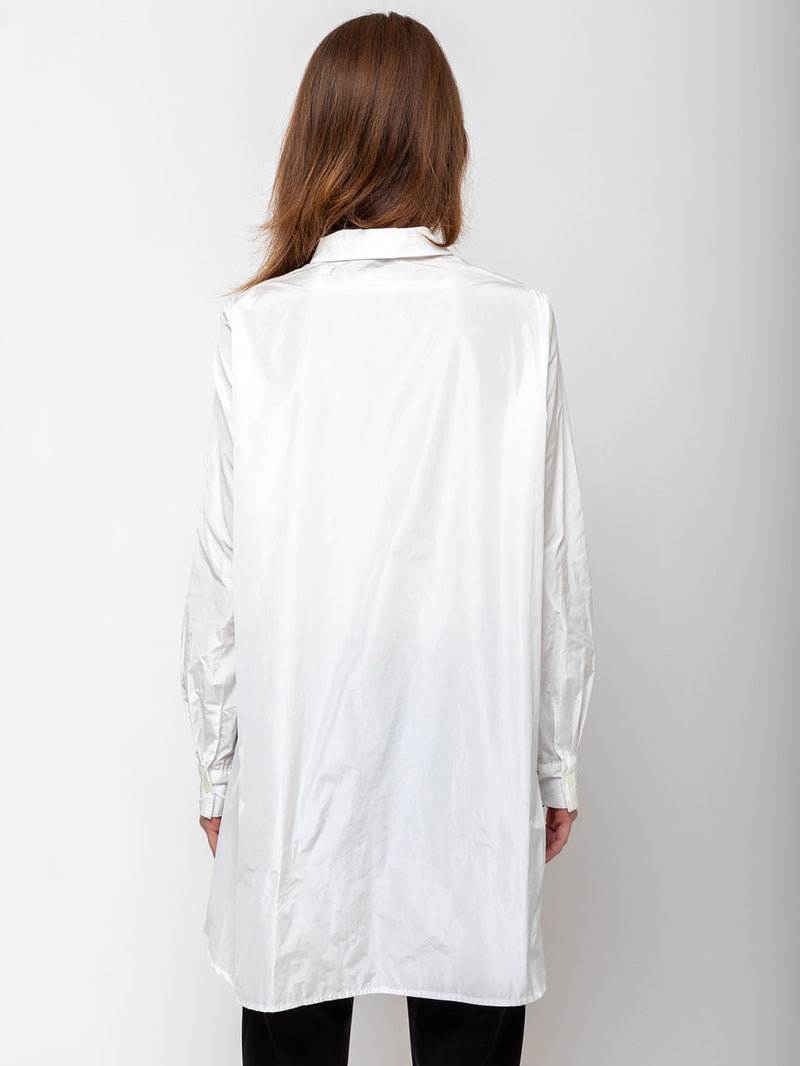 Katharina Hovman - Oversize Blouse - White - Verdalina