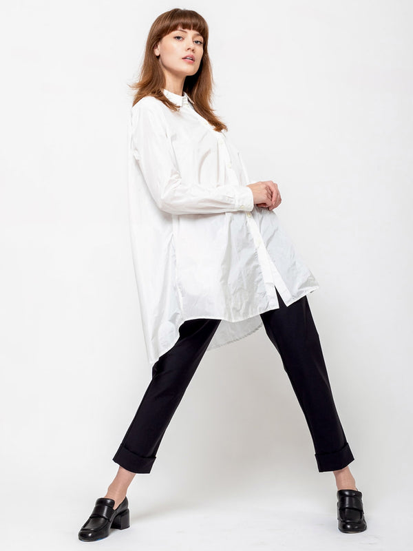 Katharina Hovman - Oversize Blouse - White - Verdalina