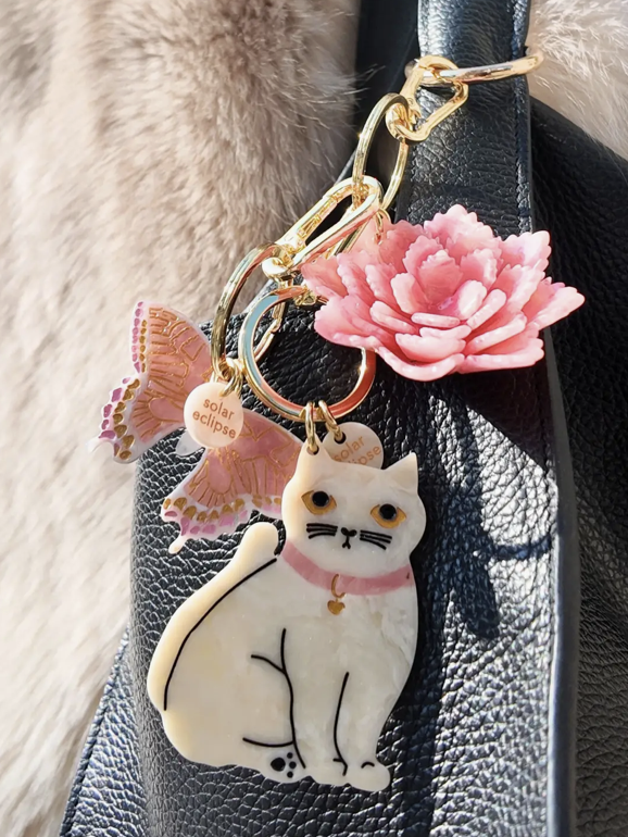 Solar Eclipse - Charm + Keychain - Verdalina