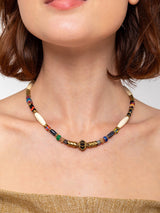 Kaya Snake 2 Necklace - Multico