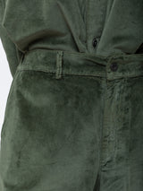 Labo.Art - Pandora Velvet Pants - Forest - Verdalina