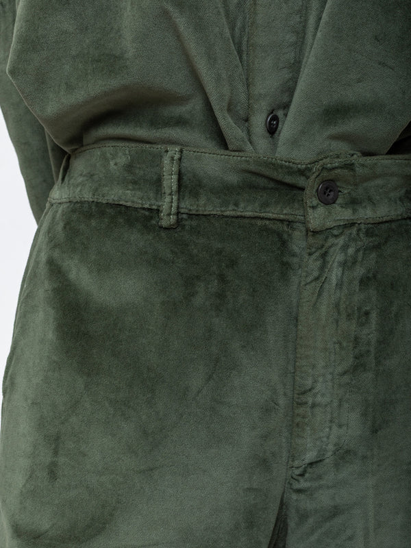 Labo.Art - Pandora Velvet Pants - Forest - Verdalina