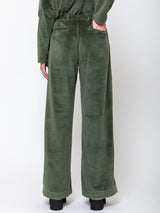 Labo.Art - Pandora Velvet Pants - Forest - Verdalina